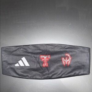 Texas Tech Adidas Black Headband